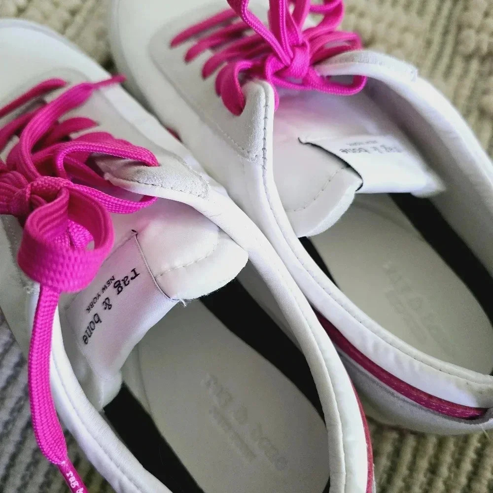 Rag & Bone Retro Runner With Fuchsia Detail And S… - image 7